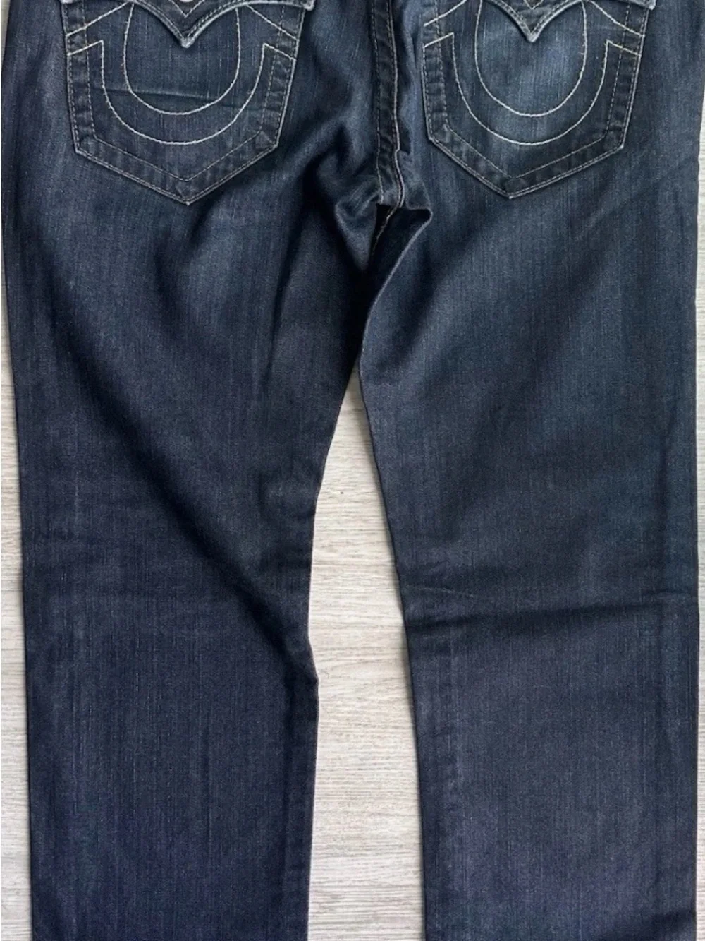 True Religion Slim Straight Men's Jeans in Dark Indigo